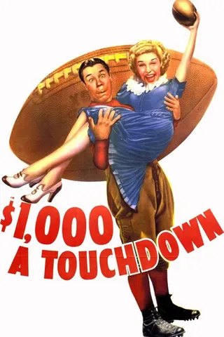 Görsel: TMDB $1,000 a Touchdown afişi