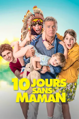 Görsel: TMDB 10 jours sans maman afişi