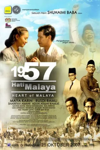 Görsel: TMDB 1957: Hati Malaya afişi