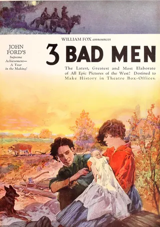 3 Bad Men afişi