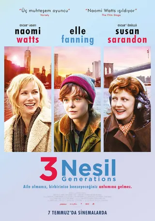 Görsel: TMDB 3 Nesil afişi