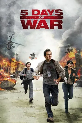 Görsel: TMDB 5 Days of War afişi