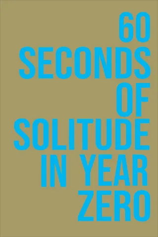60 Seconds of Solitude in Year Zero afişi