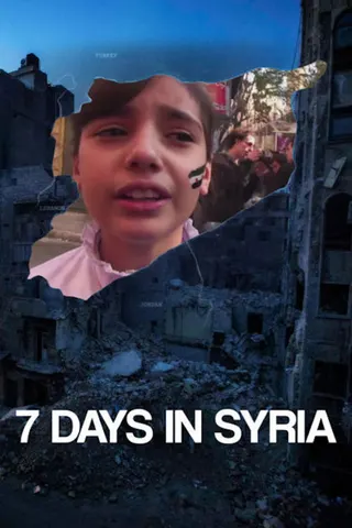 7 Days in Syria afişi
