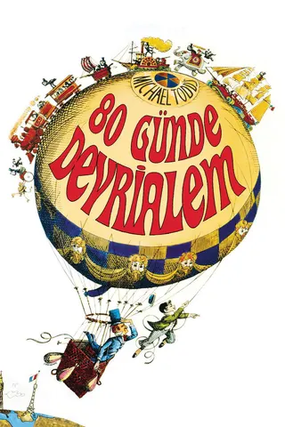 80 Günde Devri Alem afişi