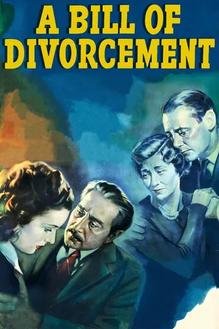 Görsel: TMDB A Bill of Divorcement afişi