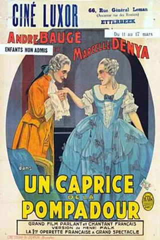 Görsel: TMDB A Caprice of Pompadour afişi