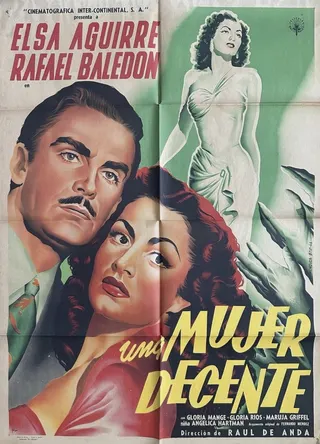 Görsel: TMDB A Decent Woman afişi