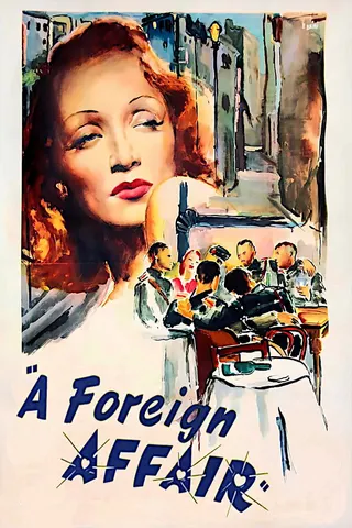 Görsel: TMDB A Foreign Affair afişi