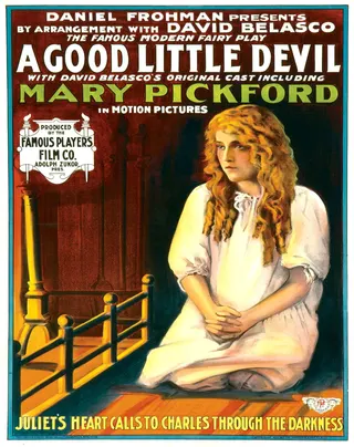 Görsel: Famous Players / Kamu malı A Good Little Devil afişi