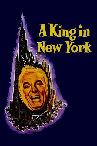 Görsel: TMDB A King in New York afişi
