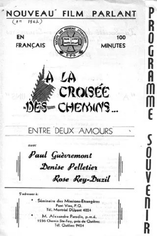 Görsel: TMDB À la croisée des chemins afişi