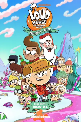 A Loud House Christmas Movie: Naughty or Nice afişi