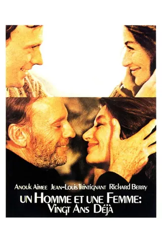 Görsel: TMDB A Man and a Woman: 20 Years Later afişi