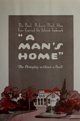 Görsel: TMDB A Man's Home afişi