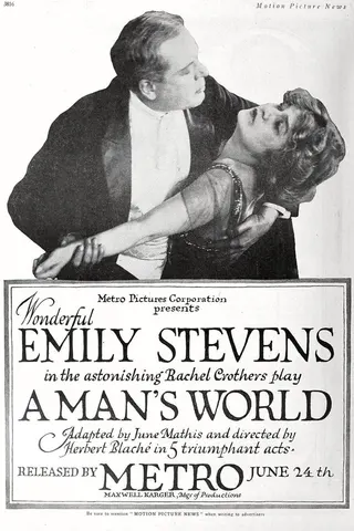 Görsel: TMDB A Man's World afişi