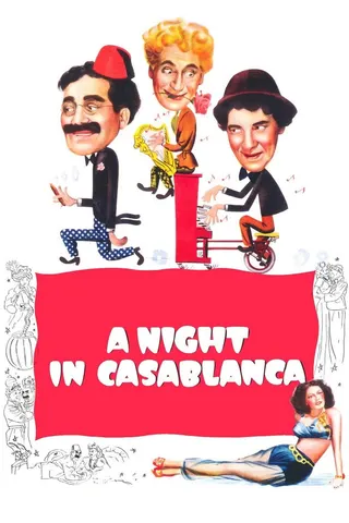 A Night in Casablanca afişi
