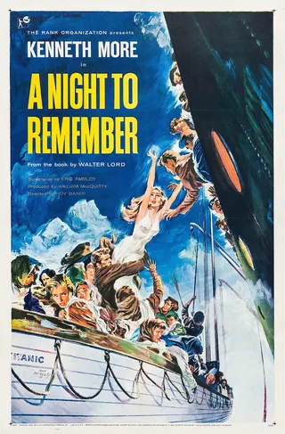 Görsel: John J. Floherty / Kamu malı A Night to Remember afişi