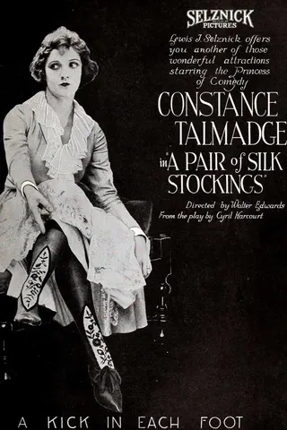 Görsel: TMDB A Pair of Silk Stockings afişi