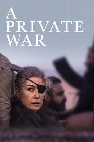 Görsel: TMDB A Private War afişi