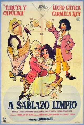 A sablazo limpio afişi