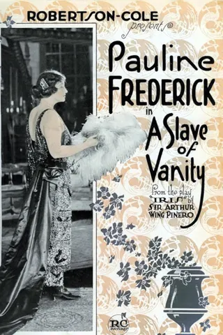 A Slave of Vanity afişi