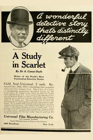 Görsel: TMDB A Study in Scarlet afişi