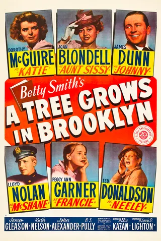 A Tree Grows in Brooklyn afişi