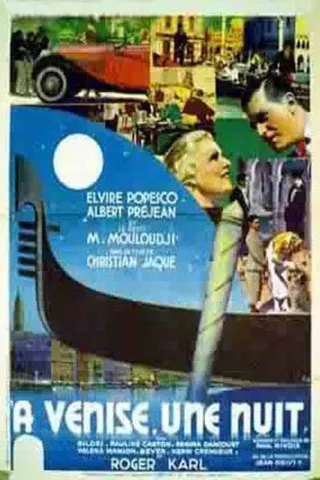 À Venise, une nuit afişi