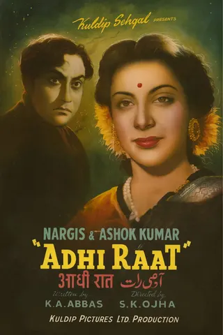 Aadhi Raat afişi
