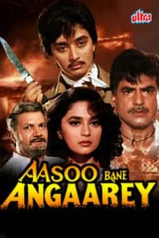 Görsel: TMDB Aasoo Bane Angaarey afişi