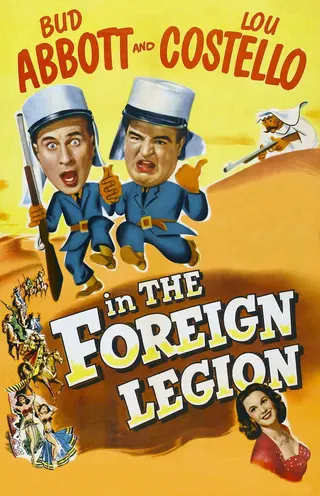 Abbott and Costello in the Foreign Legion afişi