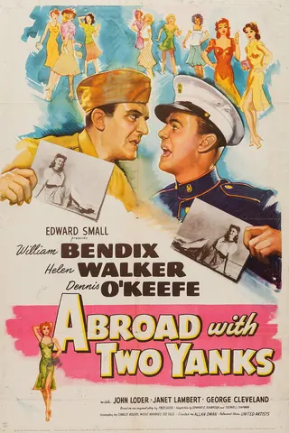 Görsel: TMDB Abroad with Two Yanks afişi
