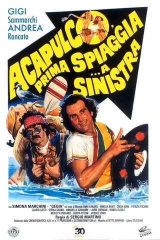 Görsel: TMDB Acapulco, prima spiaggia... a sinistra afişi