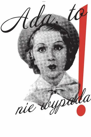 Ada, Don't Do That! afişi