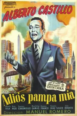 Görsel: TMDB Adiós pampa mía afişi