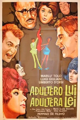 Adultero lui, adultera lei afişi