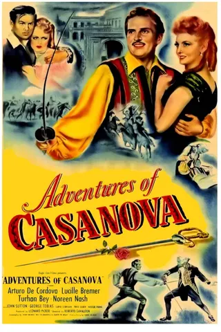 Adventures of Casanova afişi