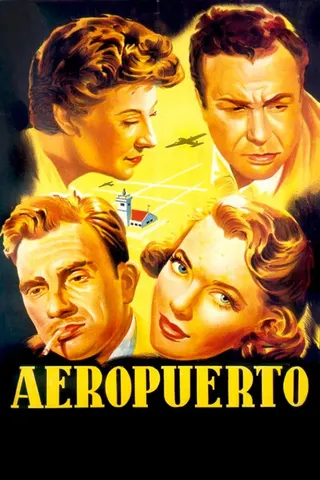 Aeropuerto afişi