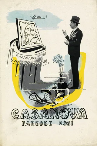 After Casanova's Fashion afişi