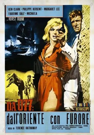 Agent 077: From the Orient with Fury afişi