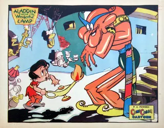 Görsel: Celebrity Productions / Kamu malı Aladdin and the Wonderful Lamp afişi