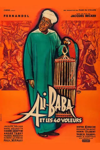 Görsel: TMDB Ali Baba and the Forty Thieves afişi