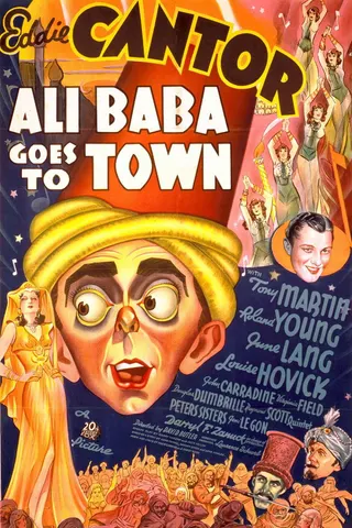 Görsel: TMDB Ali Baba Goes to Town afişi