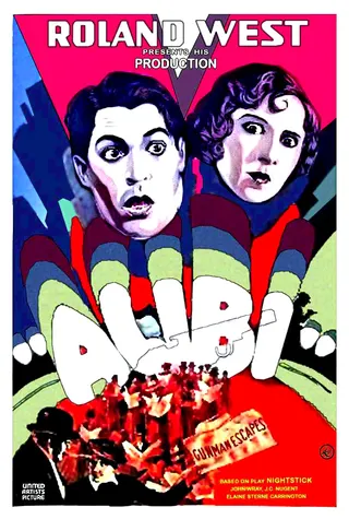 Görsel: United Artists / Kamu malı Alibi afişi