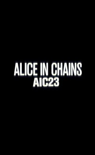 Alice in Chains: AIC 23 afişi