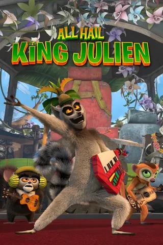 Görsel: TMDB All Hail King Julien afişi