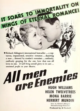Görsel: TMDB All Men Are Enemies afişi
