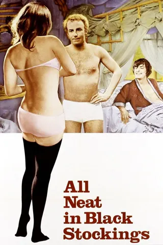 Görsel: TMDB All Neat in Black Stockings afişi