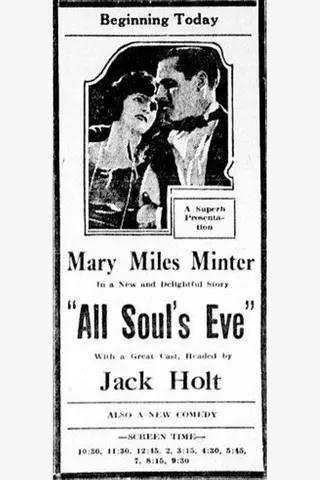 Görsel: TMDB All Soul's Eve afişi